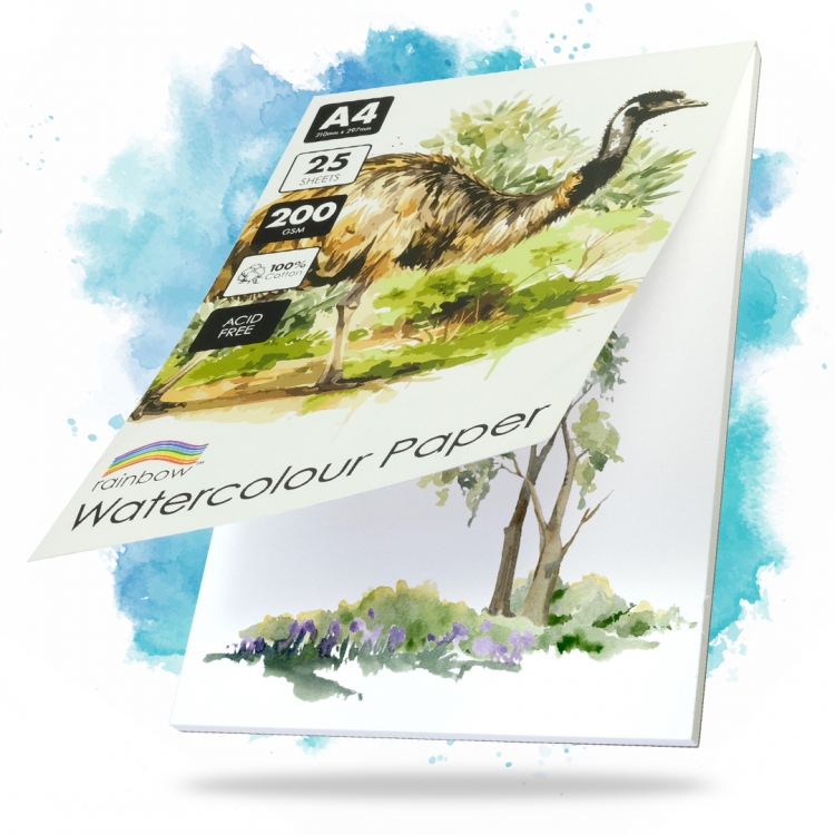 Bright Ideas Start with Colour: Rainbow Watercolour Pads